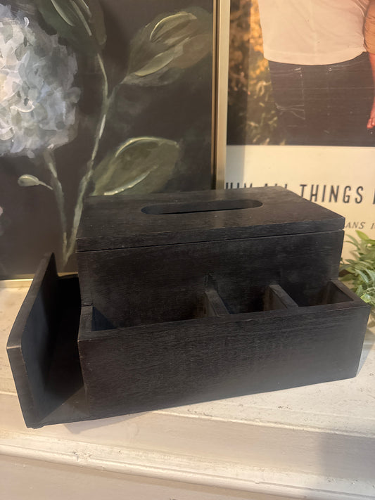 Black Bathroom Organizer