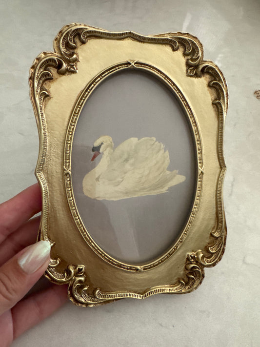 Small Gold Swan