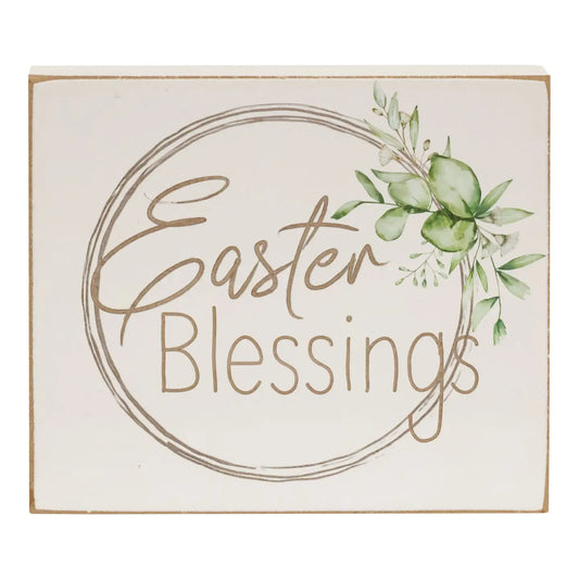 Easter Blessings Sign