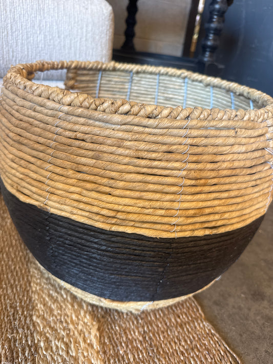 Black and Tan Basket