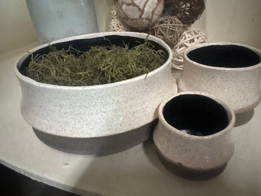 2 Tone Stone Bowls