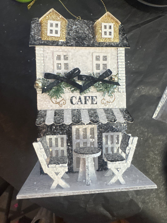 Lighted Cafe Orn