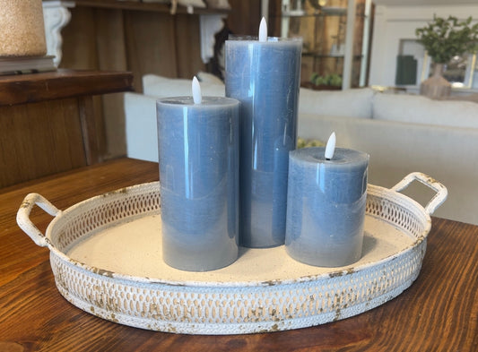 Blue On/Off Touch Candles