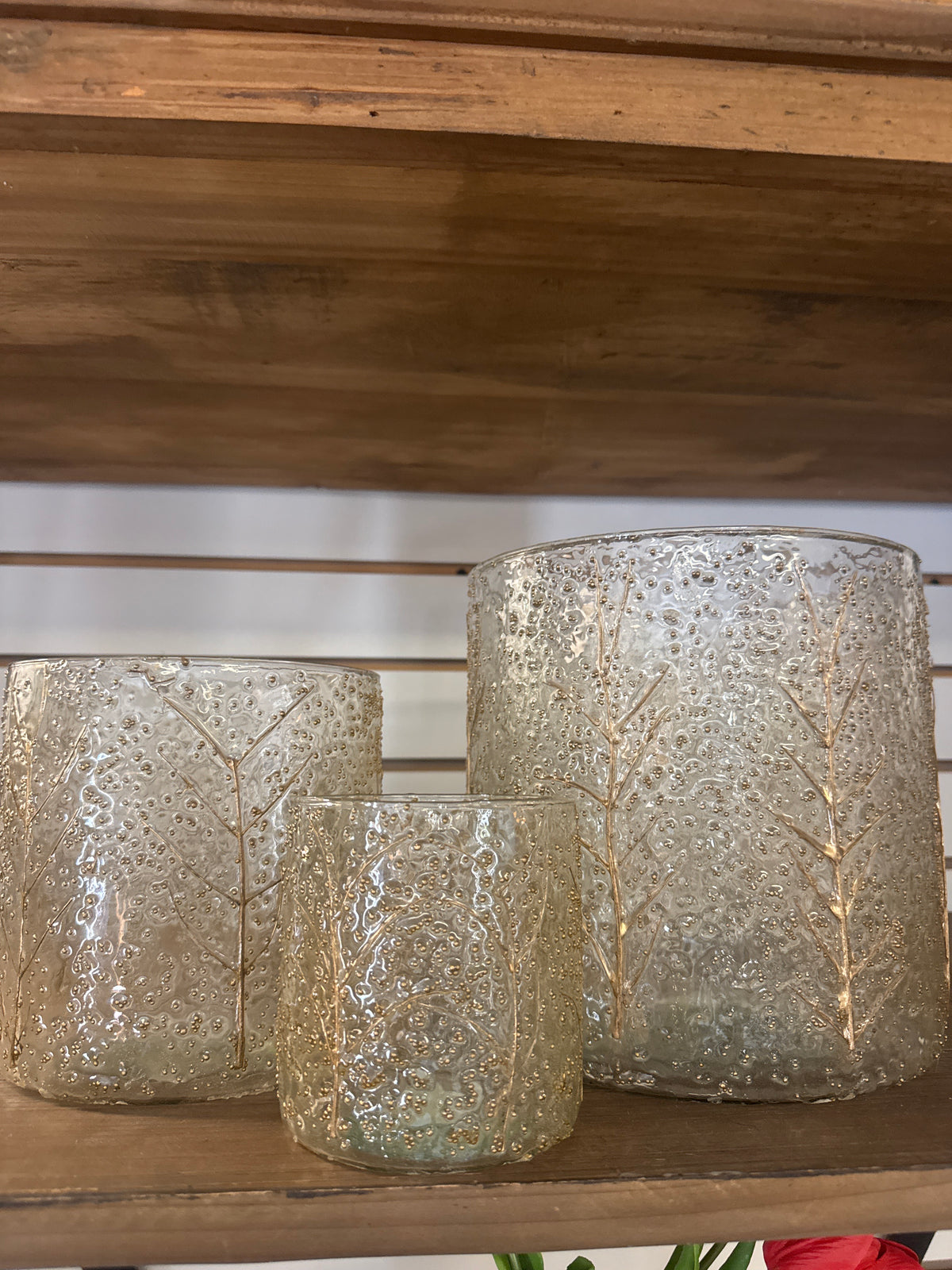 Glass Twig Vases