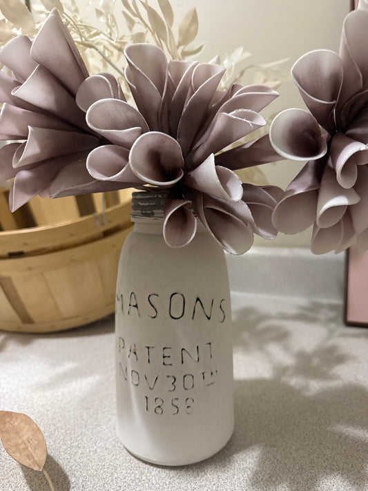 Purple Foam Flowers