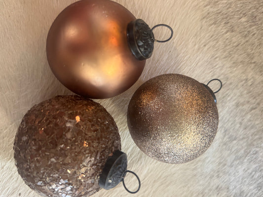 Glass Sparkle Mini Orn