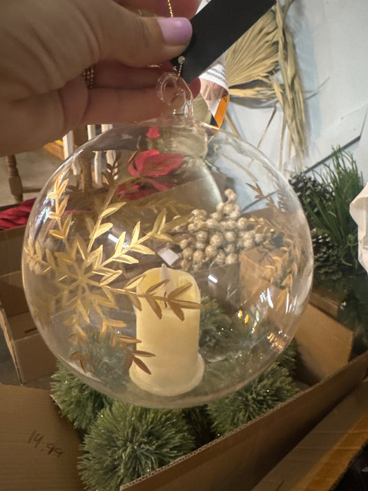 6” LED Gold Etched