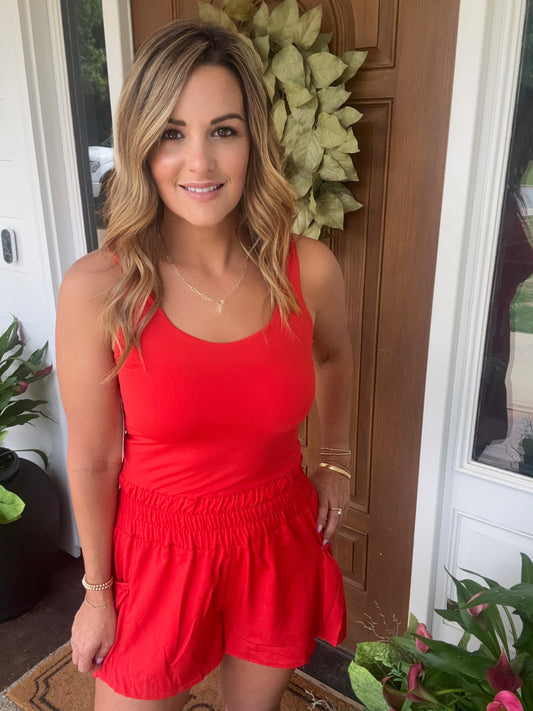 Flounce & Flow Romper