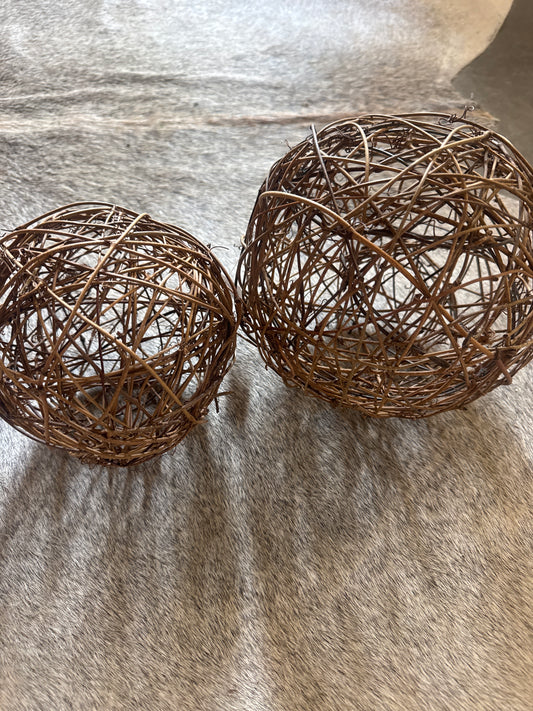 Natural Wicker Ball