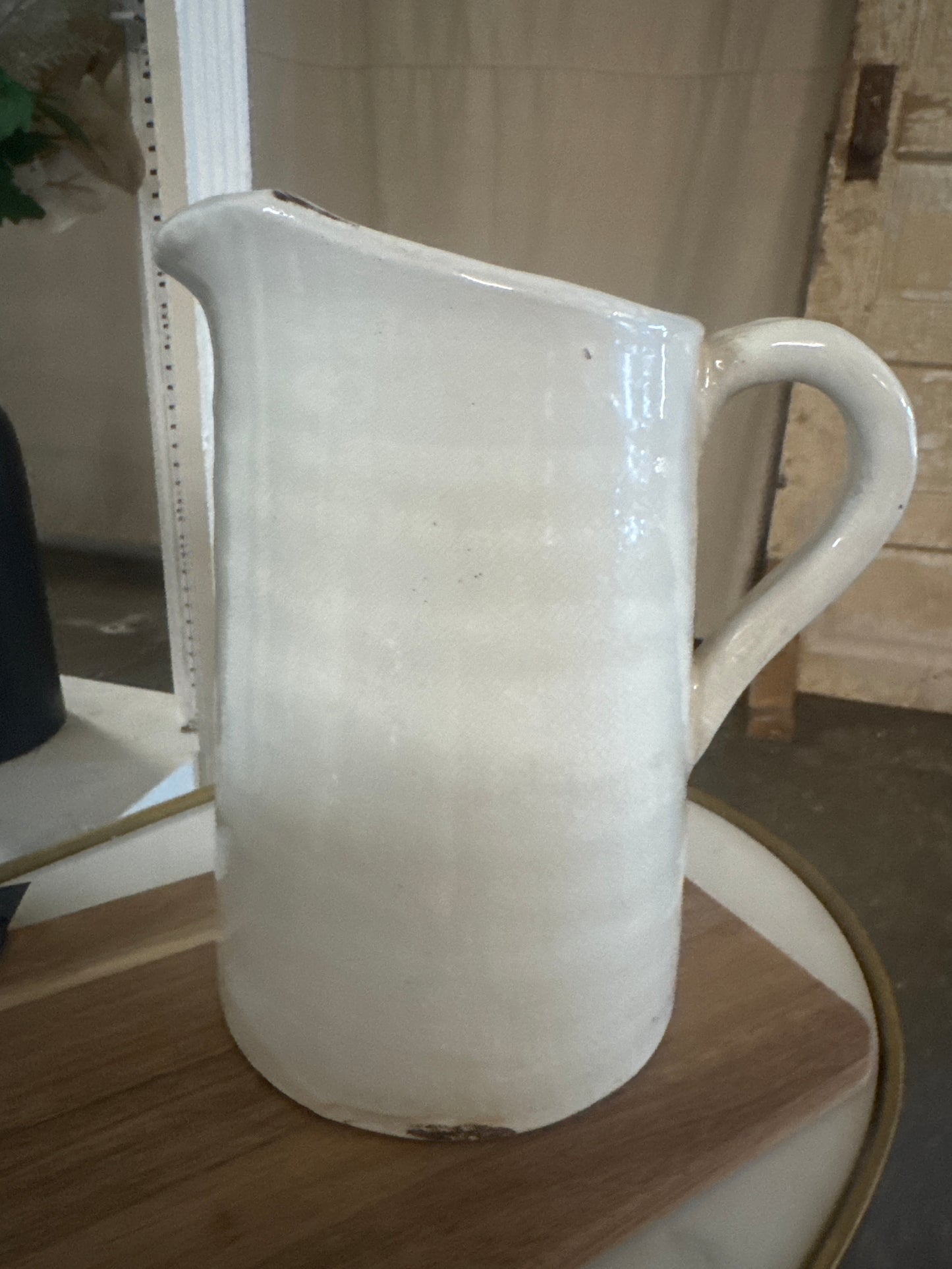 Stoneware Pitcher