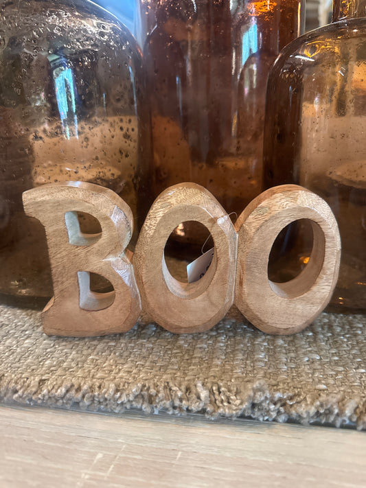 Wooden Boo