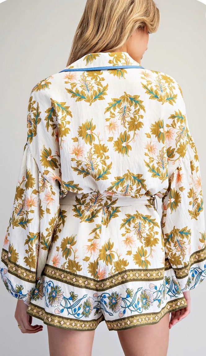 Floral Romper