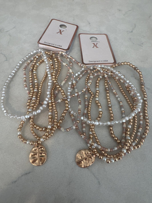 White Cross Set