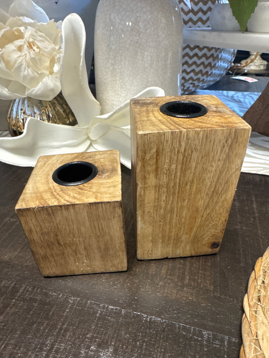 Natural Taper Holder