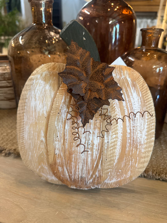Wooden Pumpkin Stand