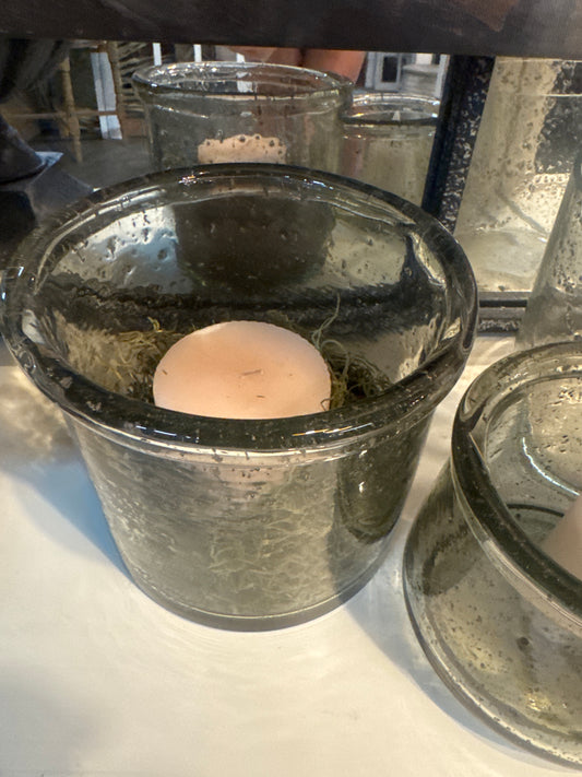 Tall Bubble Glass