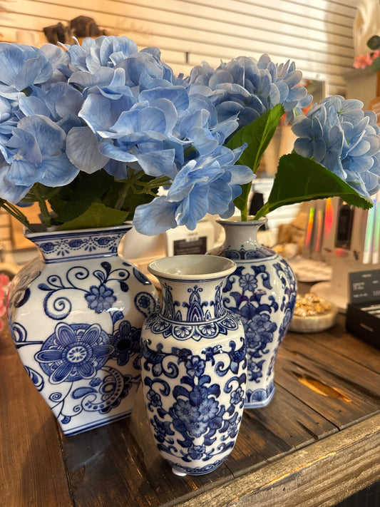 Blue/ White Vases