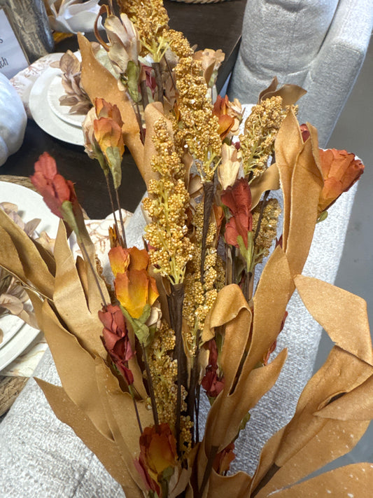 18” Wild Flower Bush