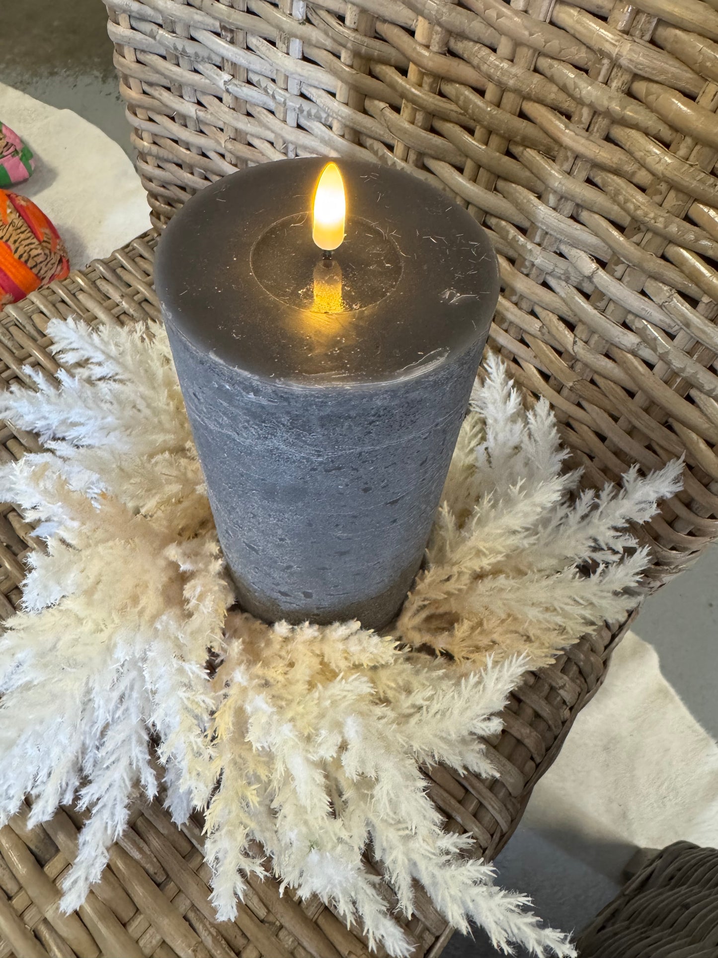 4x8” Flameless Candle