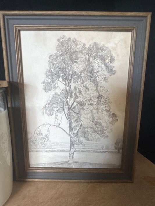 Grey Etched Art