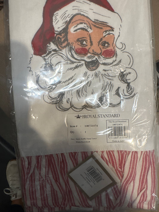 Santa Ruffle Towel