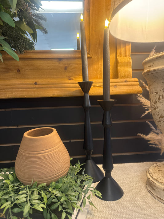 Black Metal Candlestick