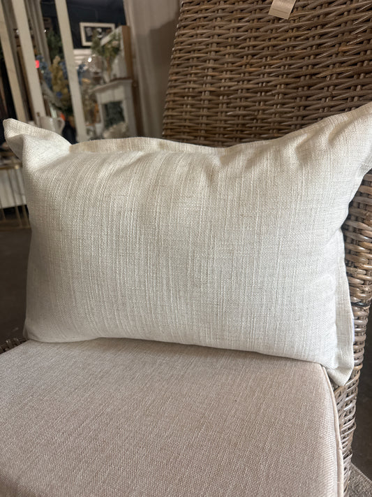 Cream Lumbar Pillow