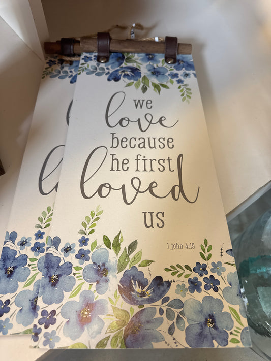 We Love Sign