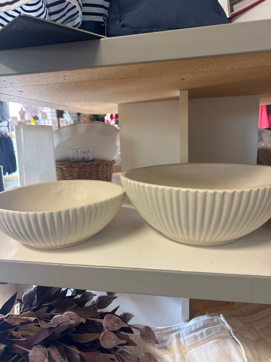 Ivory Matte Bowl