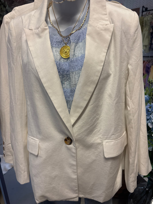 White Blazer