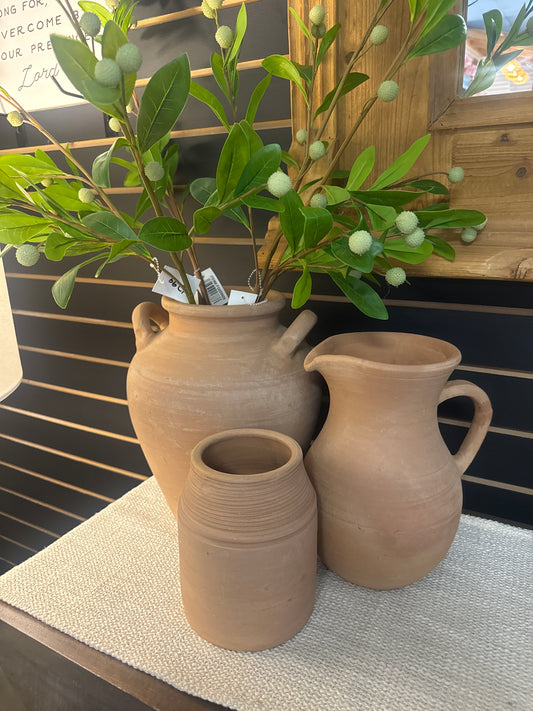 Lg. Terracotta Jug