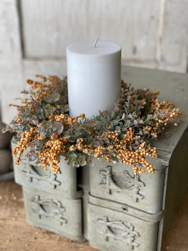 Crispin Berry Candle Ring