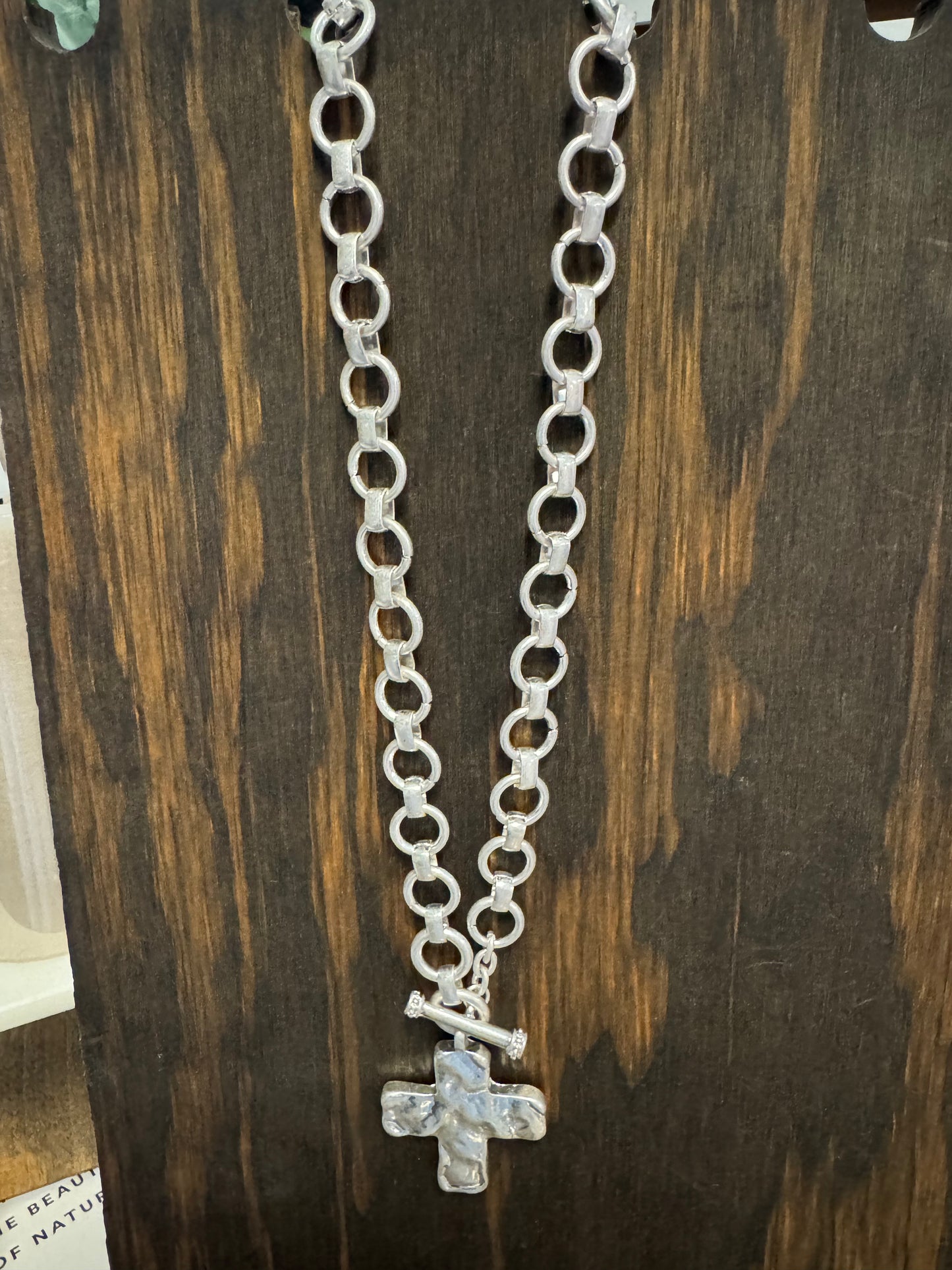 Large Cross Necklace