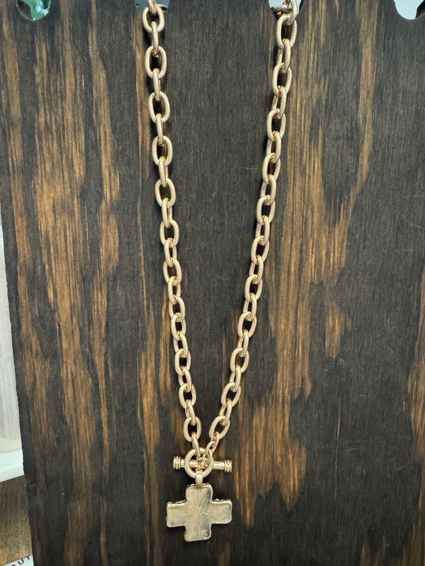 Small Cross Necklace