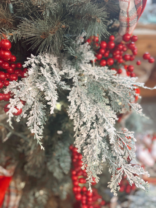 Snowy Cedar Spray