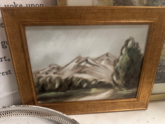 Framed Mountain Art