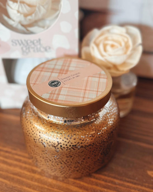 Sweet Grace Holiday Jar Candle