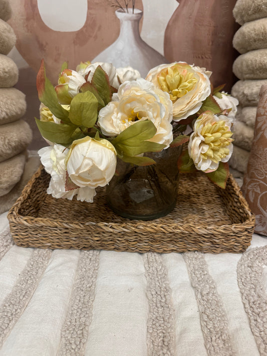 Wicker Square Tray