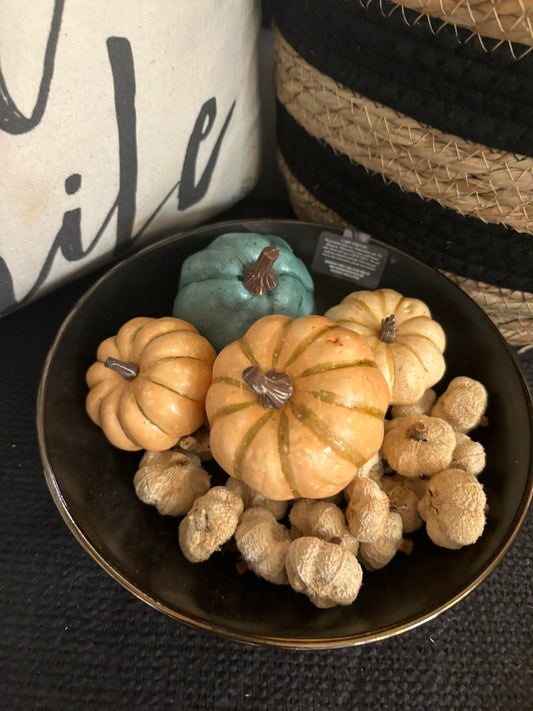 Colored Pumpkins