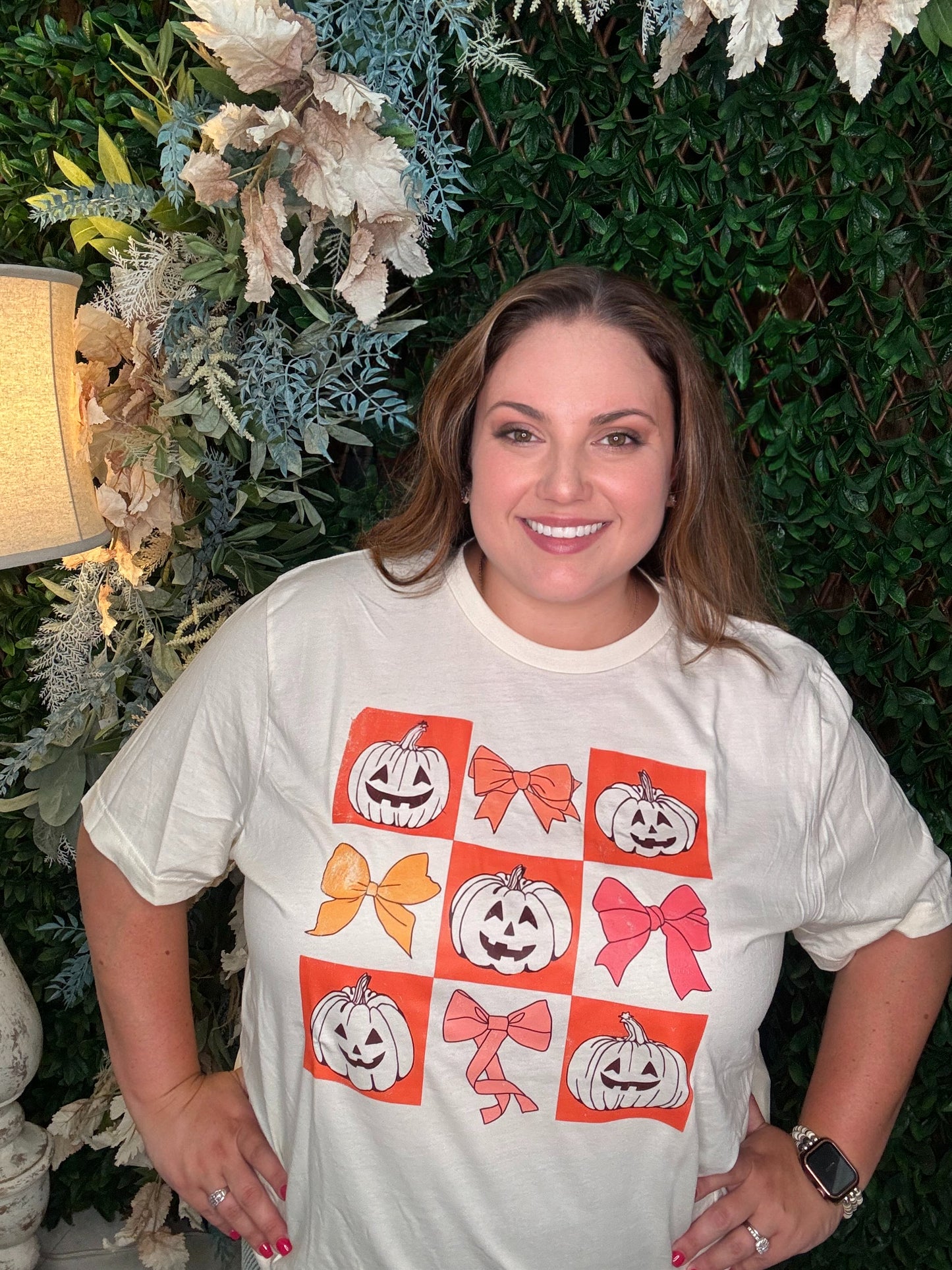 Pumpkins & Bows Graphic Tee