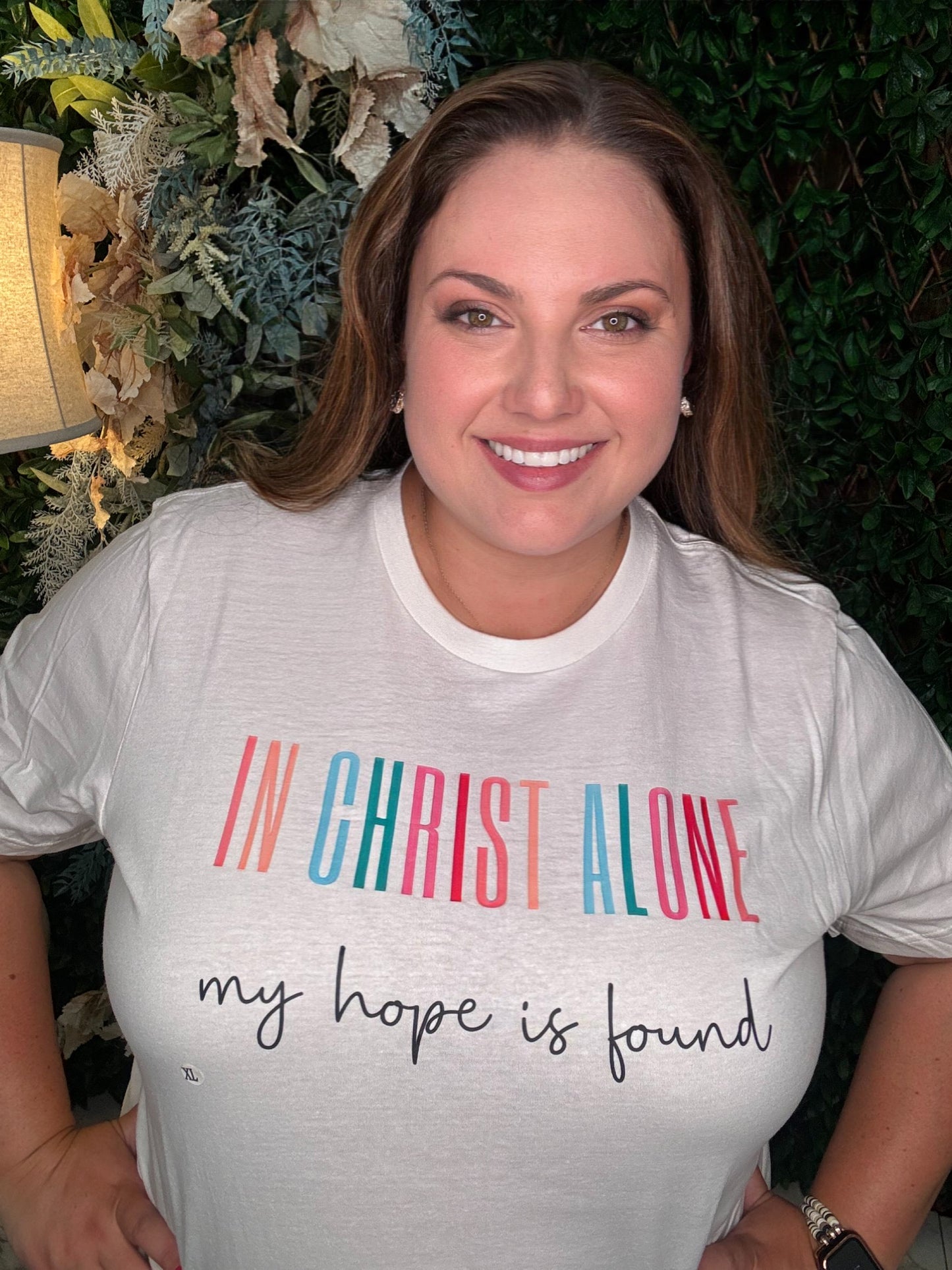 In Christ Alone My Hope Is Found Graphic Tee