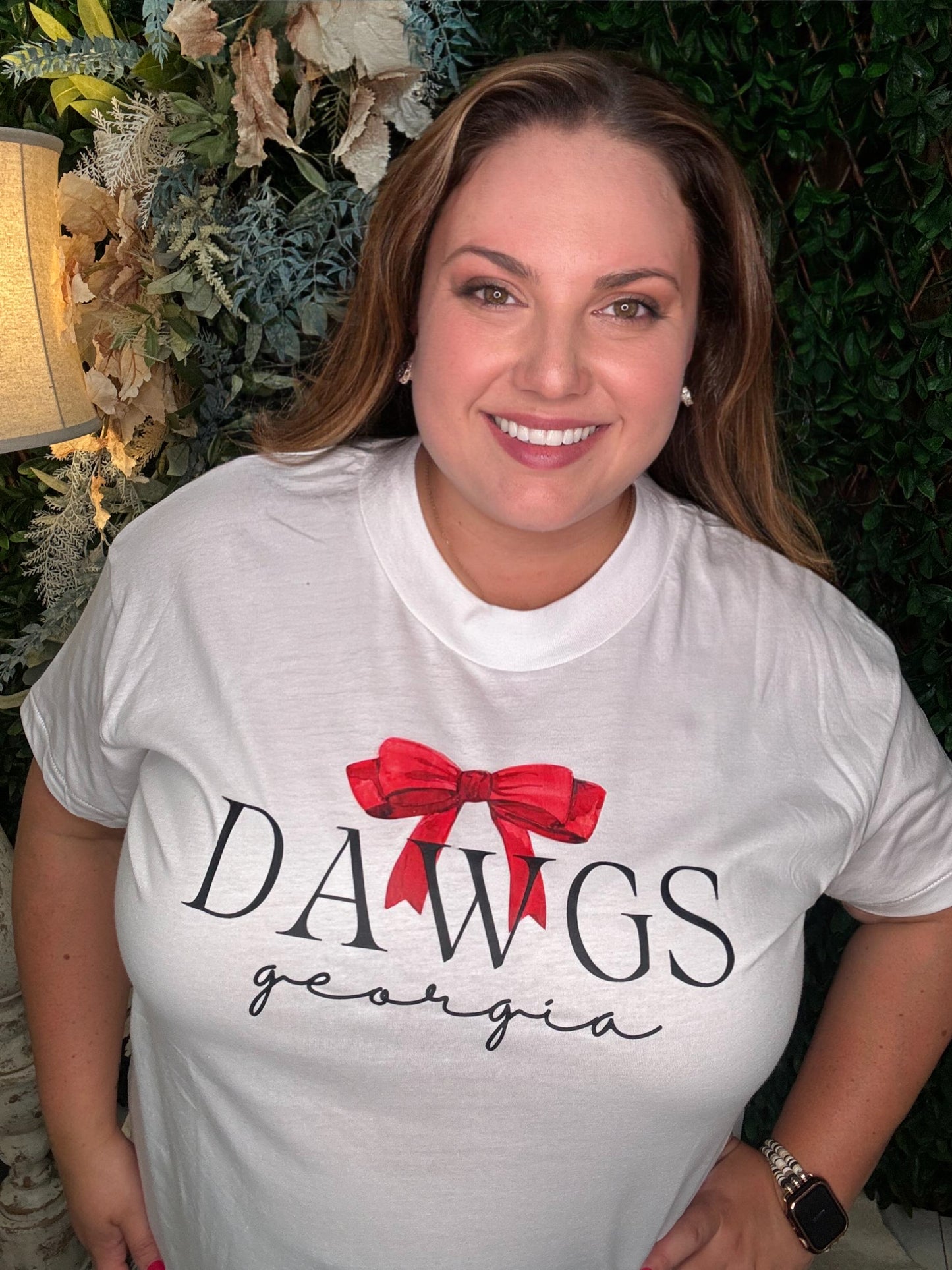 Dawgs & Bow Graphic Tee