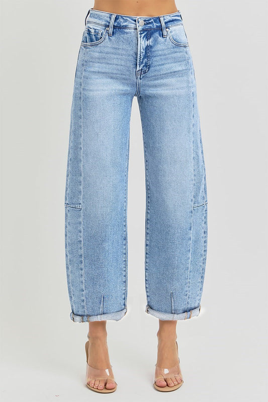 Risen Barrel Jeans