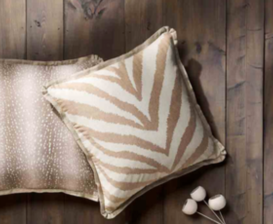 Zebra Print Throw Pillow