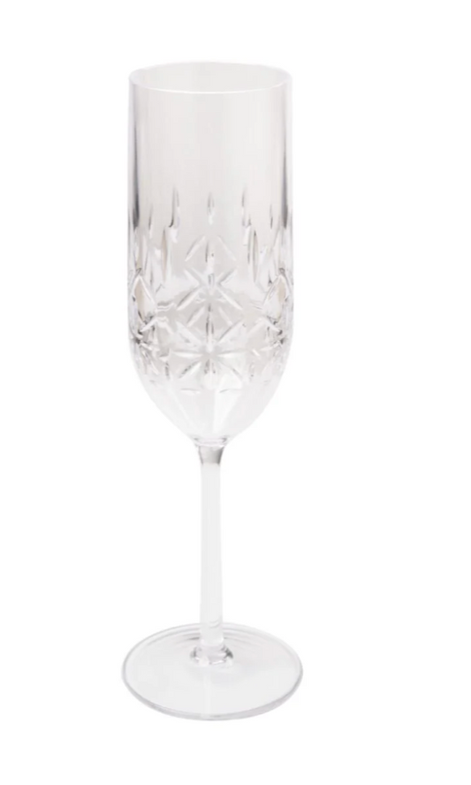 Clear Champagne Glass 8.9oz