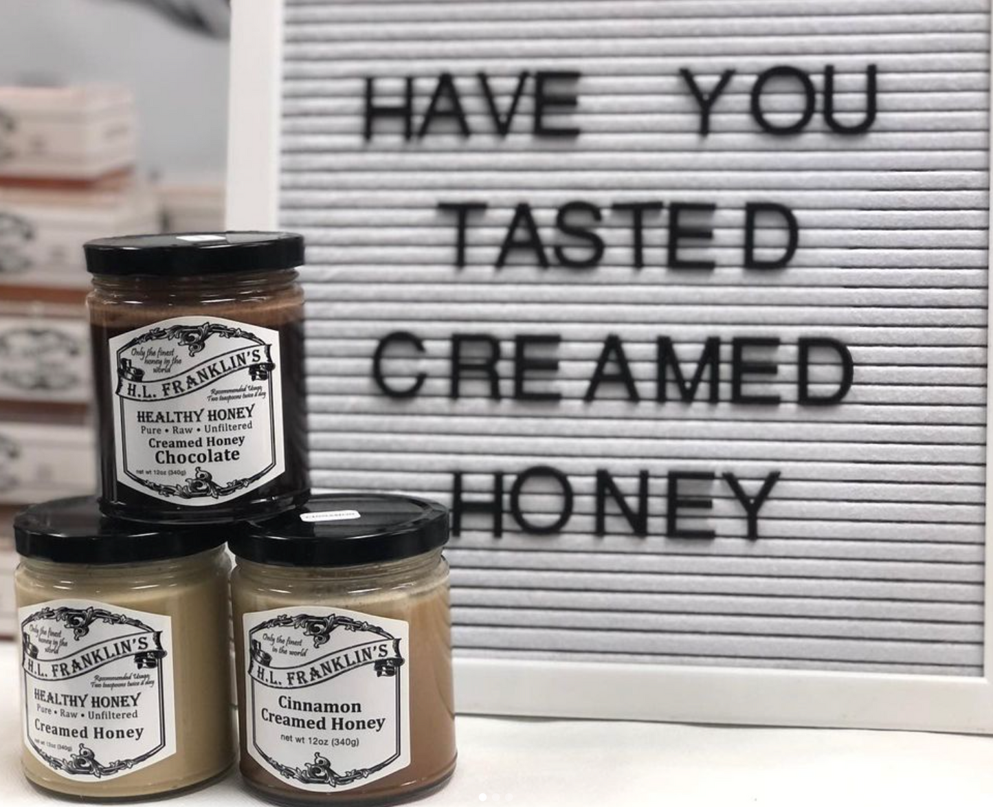 Creamed Honey Flavor Trio