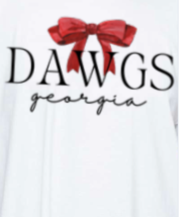 Dawgs & Bow Graphic Tee