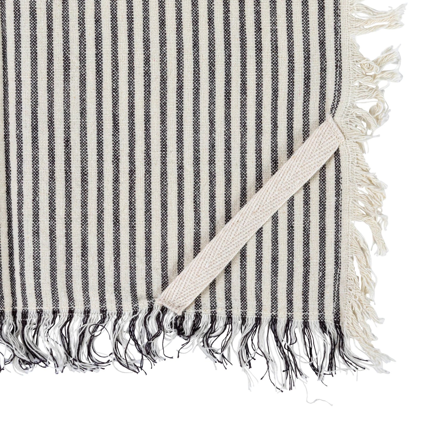 Striped Woven Cotton Tea Towel