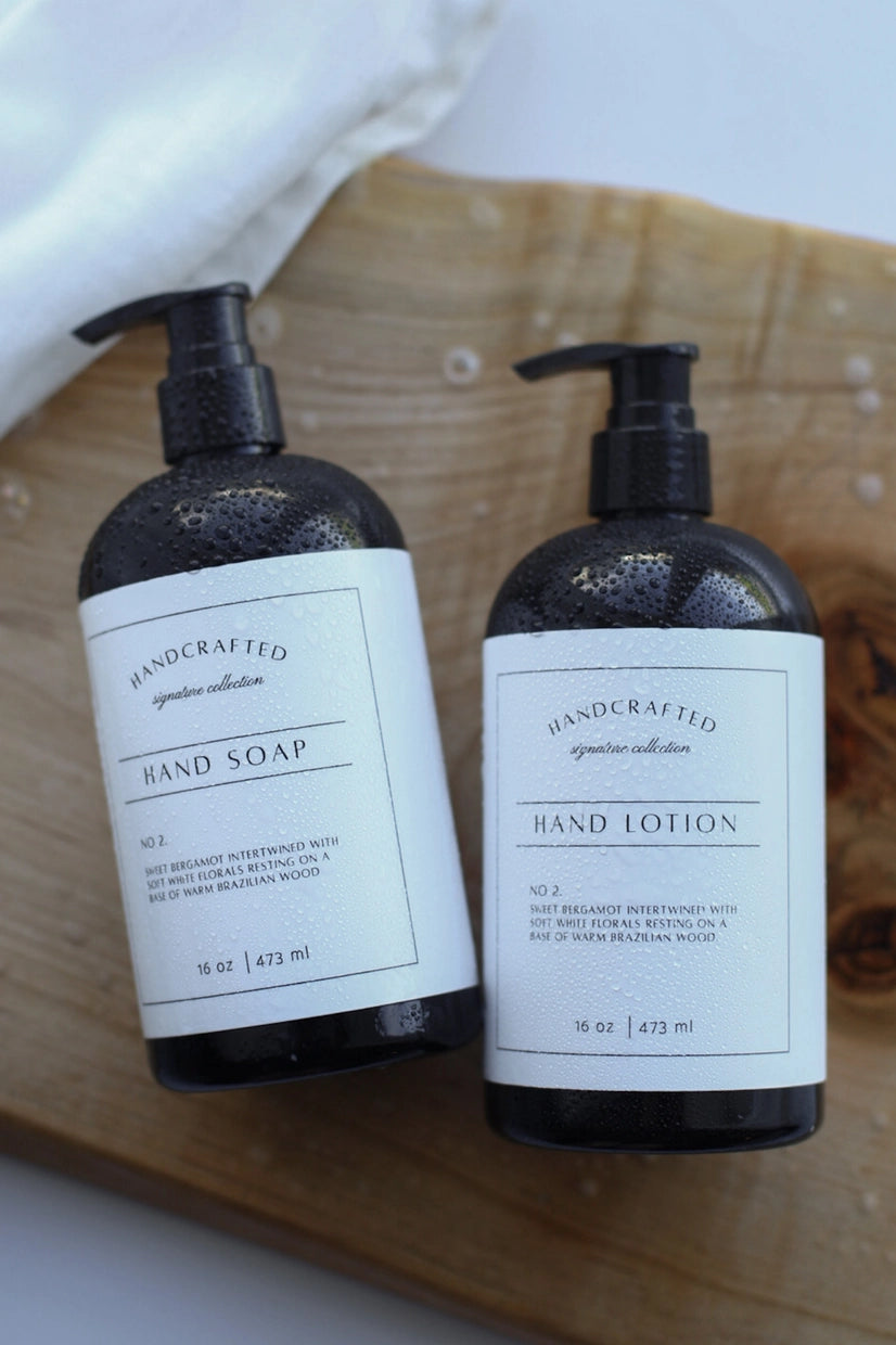 Handcrafted Hand Soap & Lotion