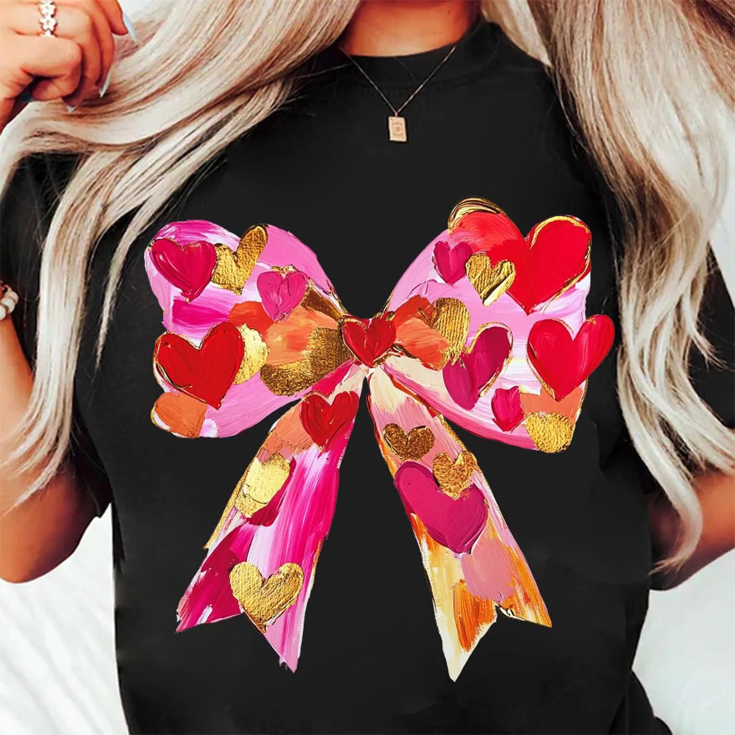 Valentine Brushstroke Tee